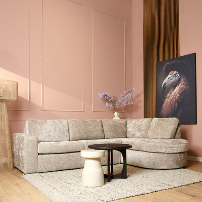 MySofa Alma | 2,5 zits + Divan Rechts | Beige