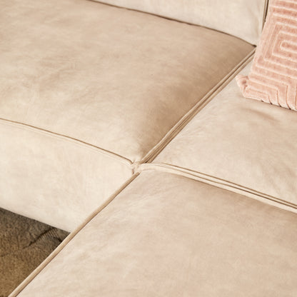 MySofa Floris| 2,5 zits + Divan Rechts | Velvet Beige
