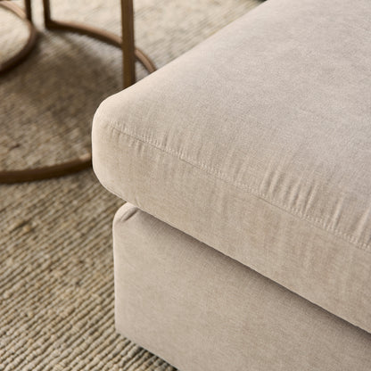 MySofa Jesse | 2,5 zits + Ottomane Rechts | Beige