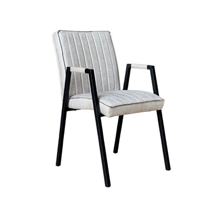 Eetkamerstoel Tivoli Bull | Beige | Met armleuning