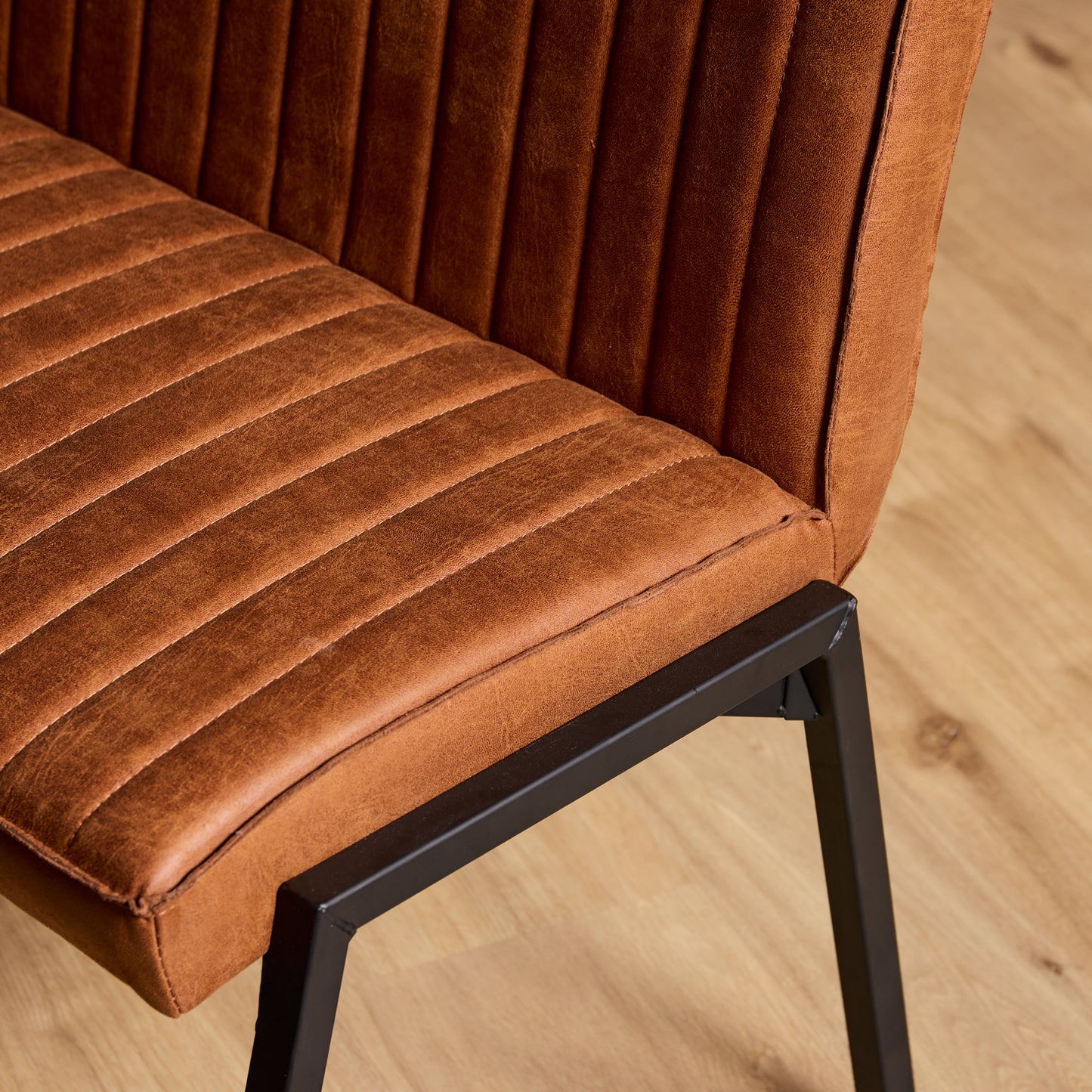 Eetkamerbank Tivoli Bull | 155 cm | Cognac