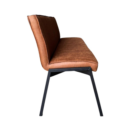 Eetkamerbank Tivoli Bull | 185 cm | Cognac