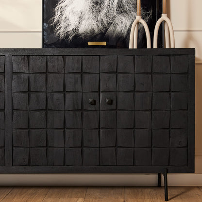 Dressoir Brandy Black | 220 cm