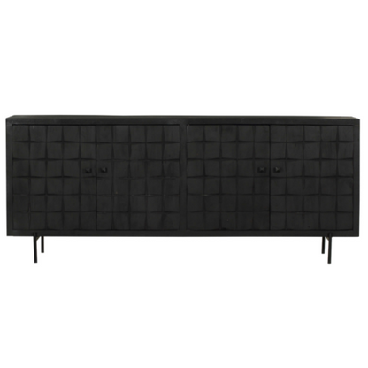 Dressoir Brandy Black | 220 cm