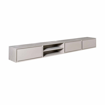 Zwevend tv meubel Ambiance Taupe | 280 cm