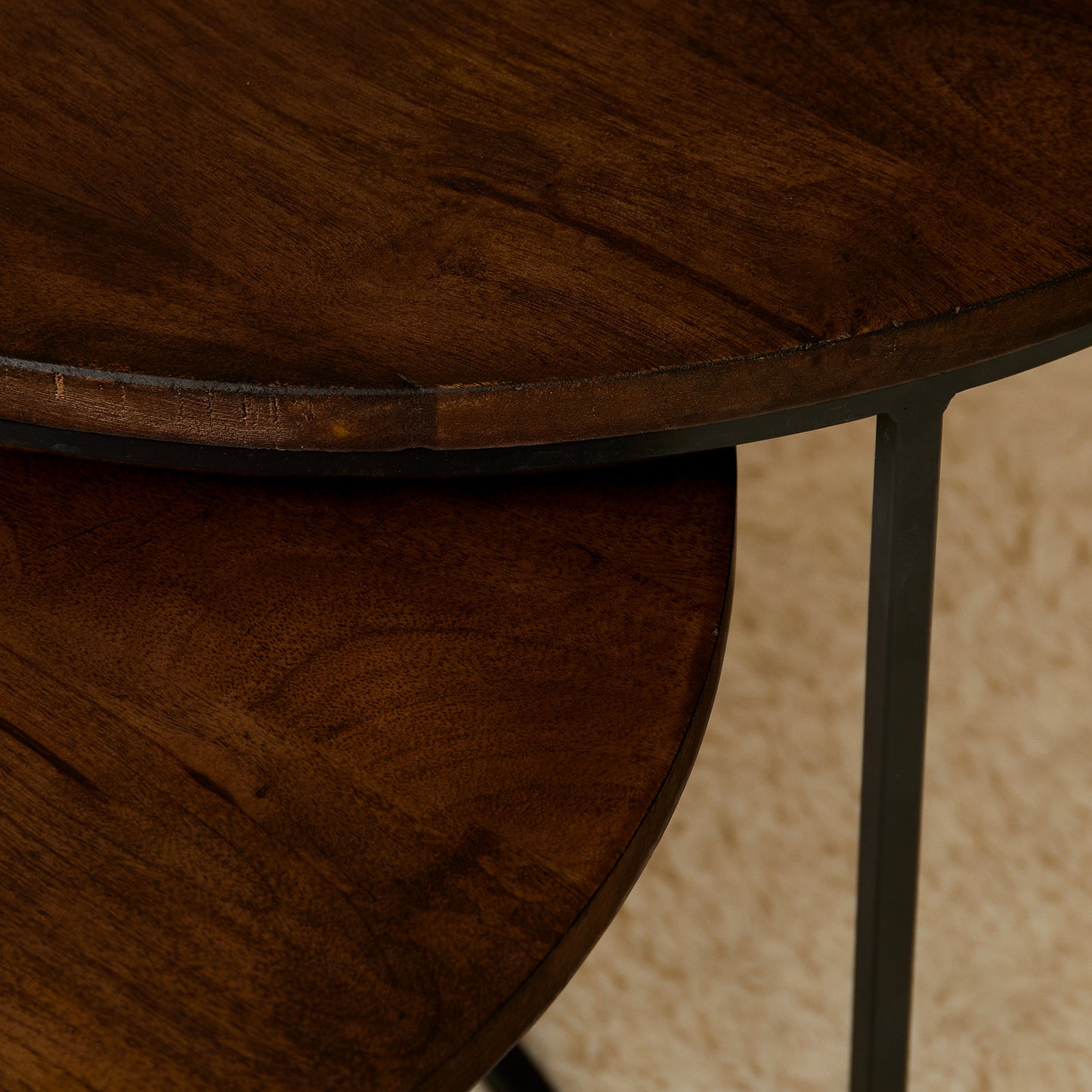 Salontafel Madison Brown | 70 cm | set van 2