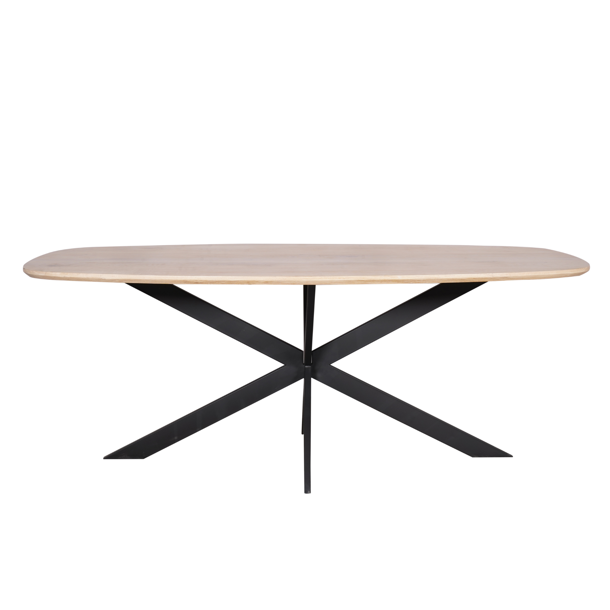 Eiken eettafel Ferris | Deens Ovaal 240 cm | Naturel