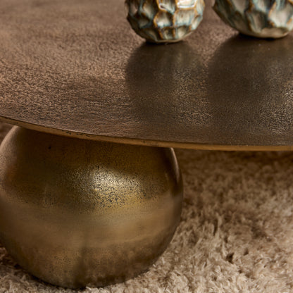 Salontafel Ziva Gold | 90 cm