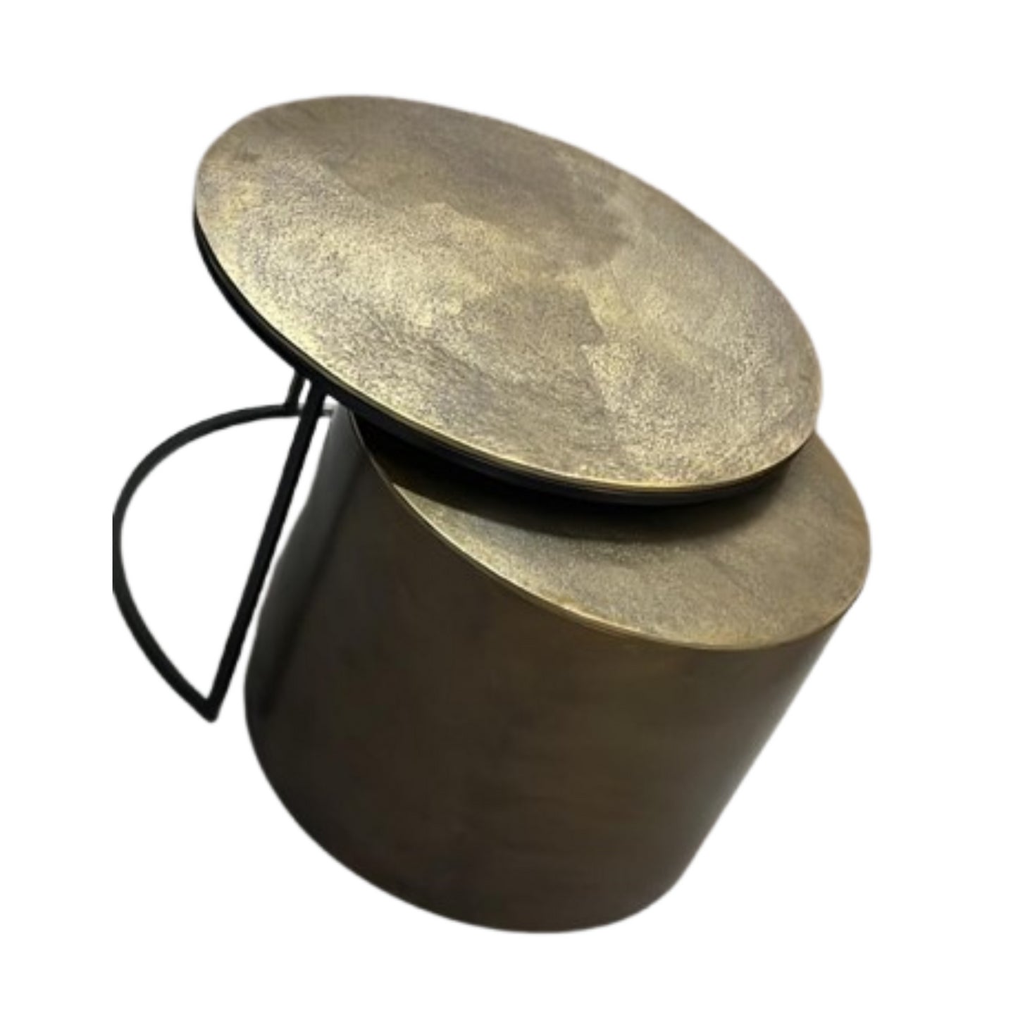 Salontafel Ziva Gold | 90 cm