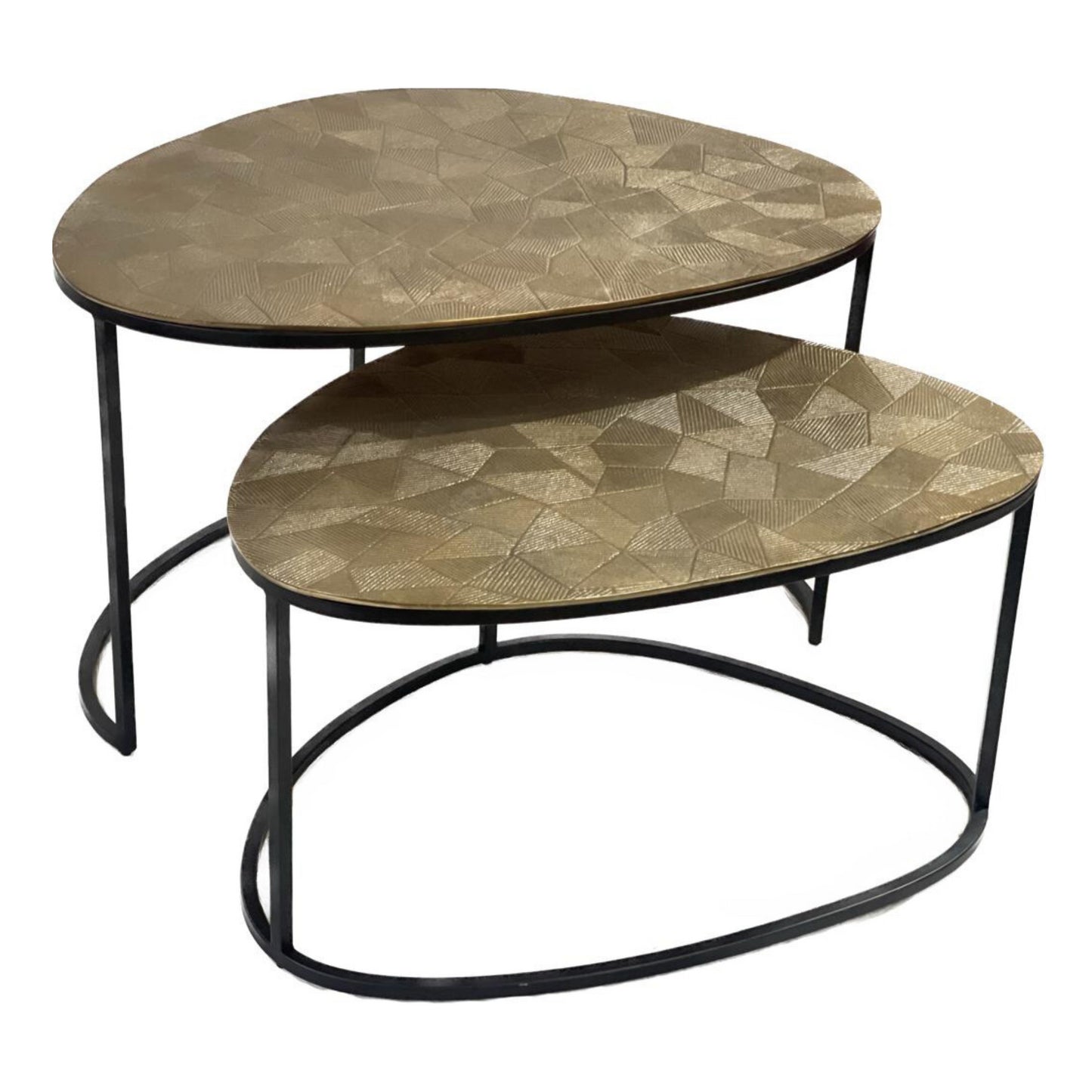 Salontafel Ziva Gold | 90 cm