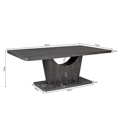 Eettafel Voco | 240 cm | Brown