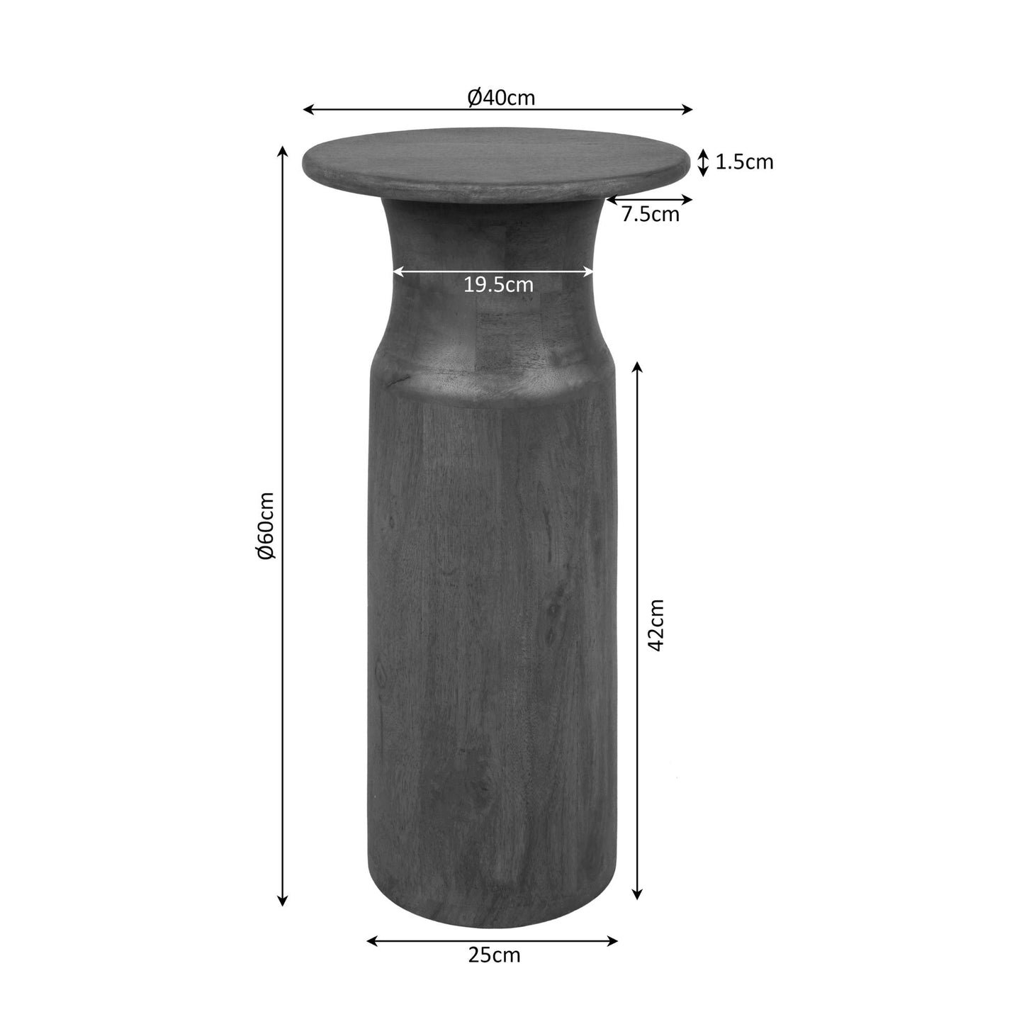 Bijzettafel Mason | Brown