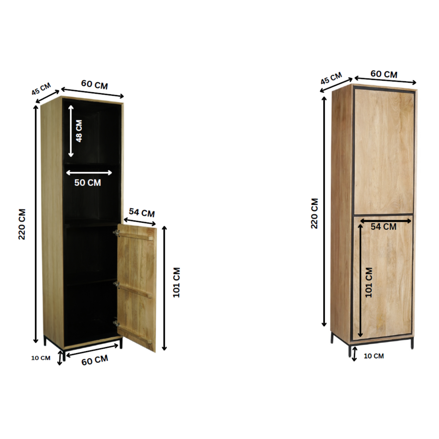 Opbergkast RichWood | 60 cm