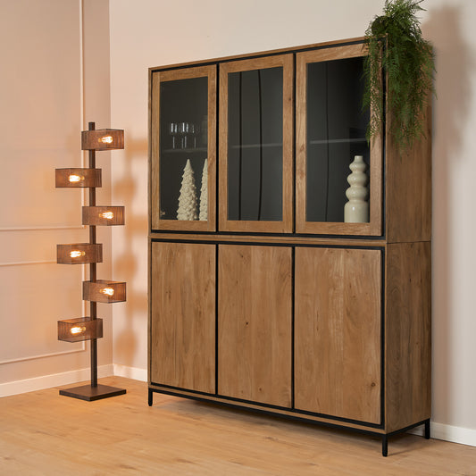 Vitrinekast RichWood | 160 cm