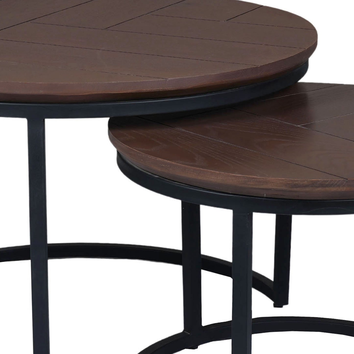 Salontafel Otik Black Oak | 70 cm | set van 2