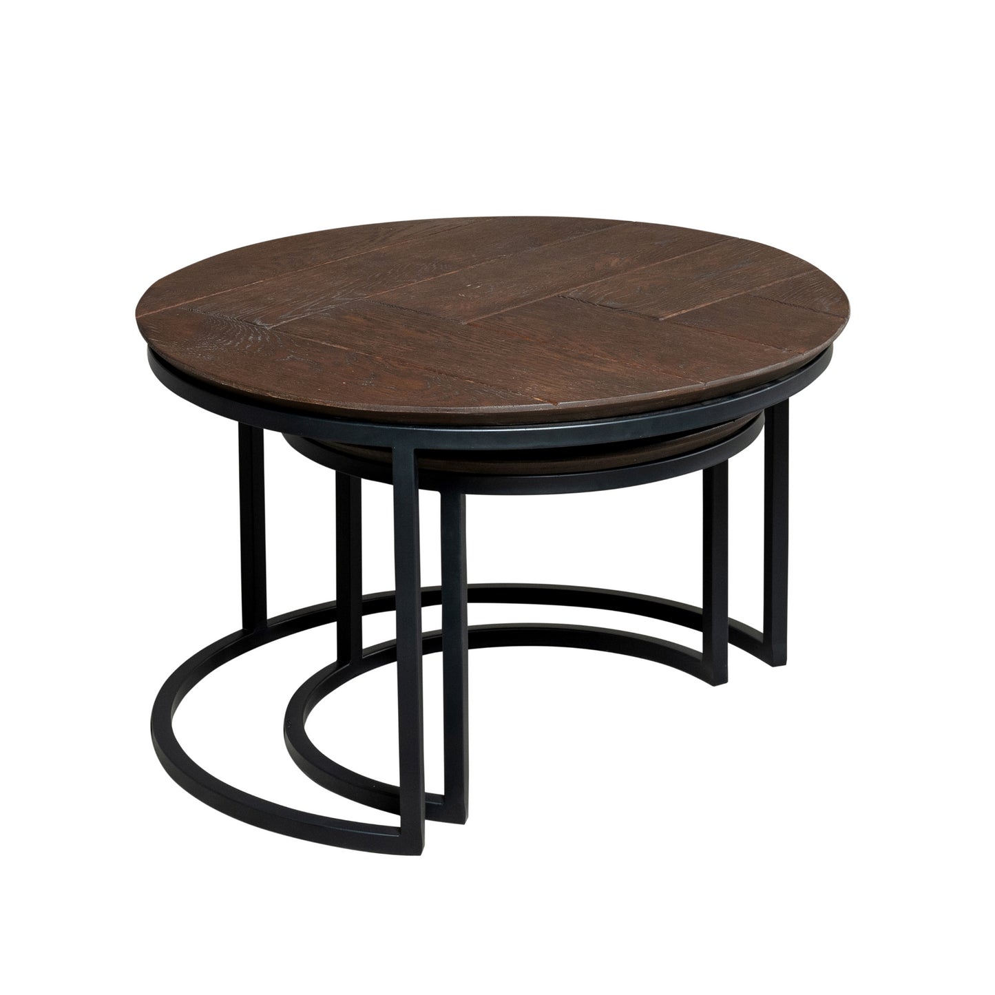 Salontafel Otik Brown Oak | 70 cm | Set van 2