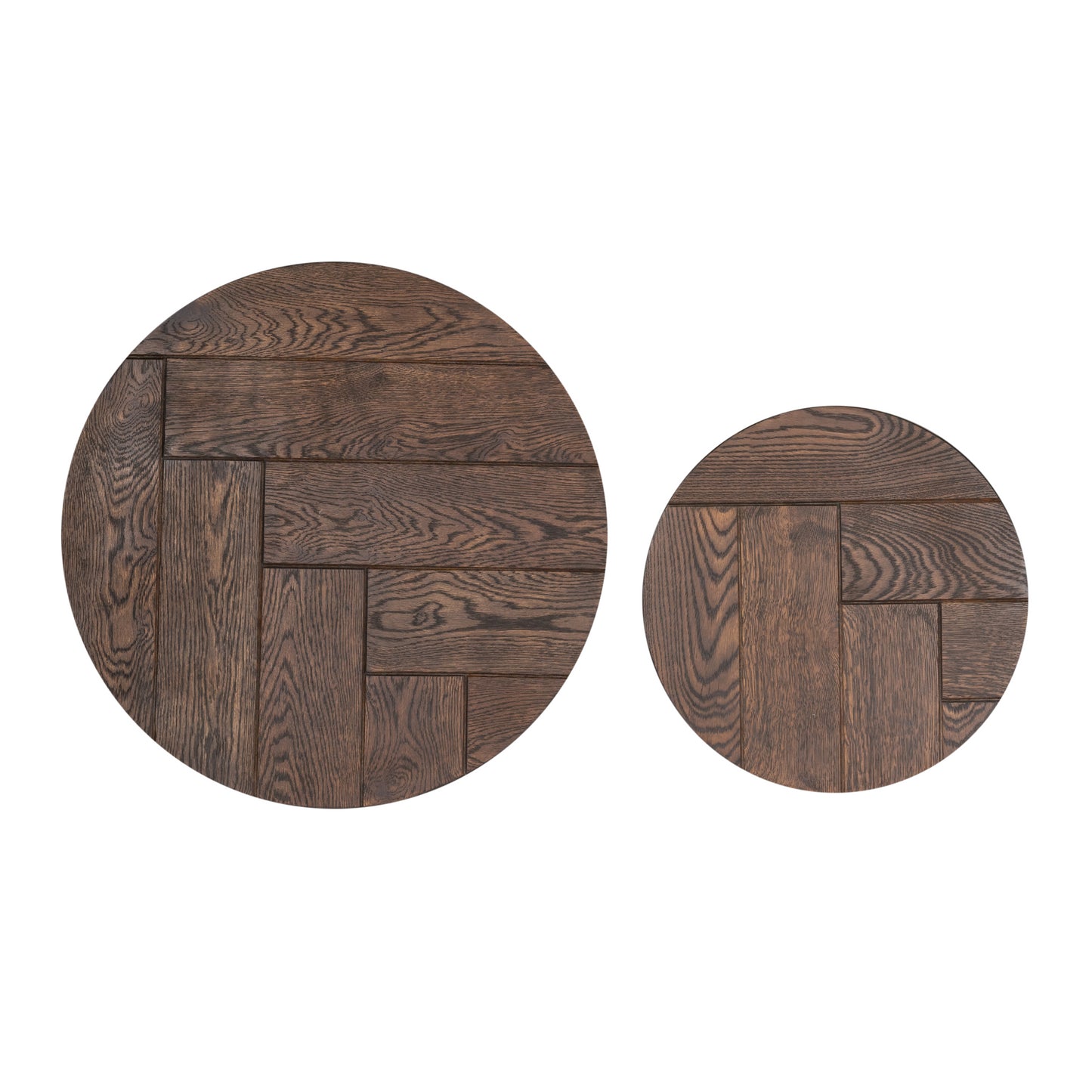 Salontafel Otik Brown Oak | 70 cm | Set van 2
