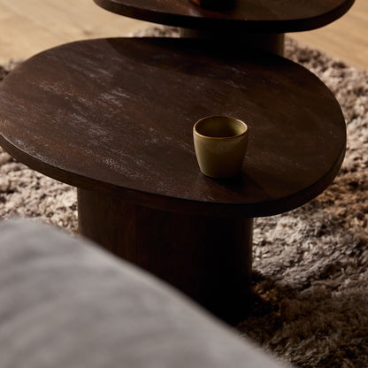 Salontafel Mirre | Brown | Set van 2