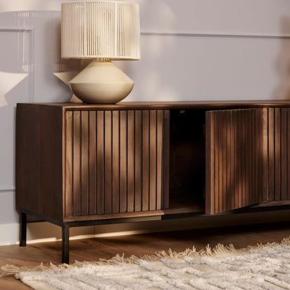 Tv meubel Madison Walnut | 165 cm