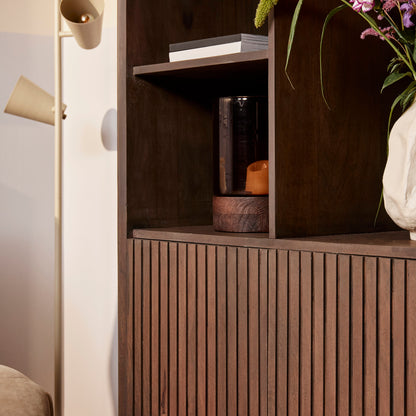 Vakkenkast Madison Walnut | 90 cm