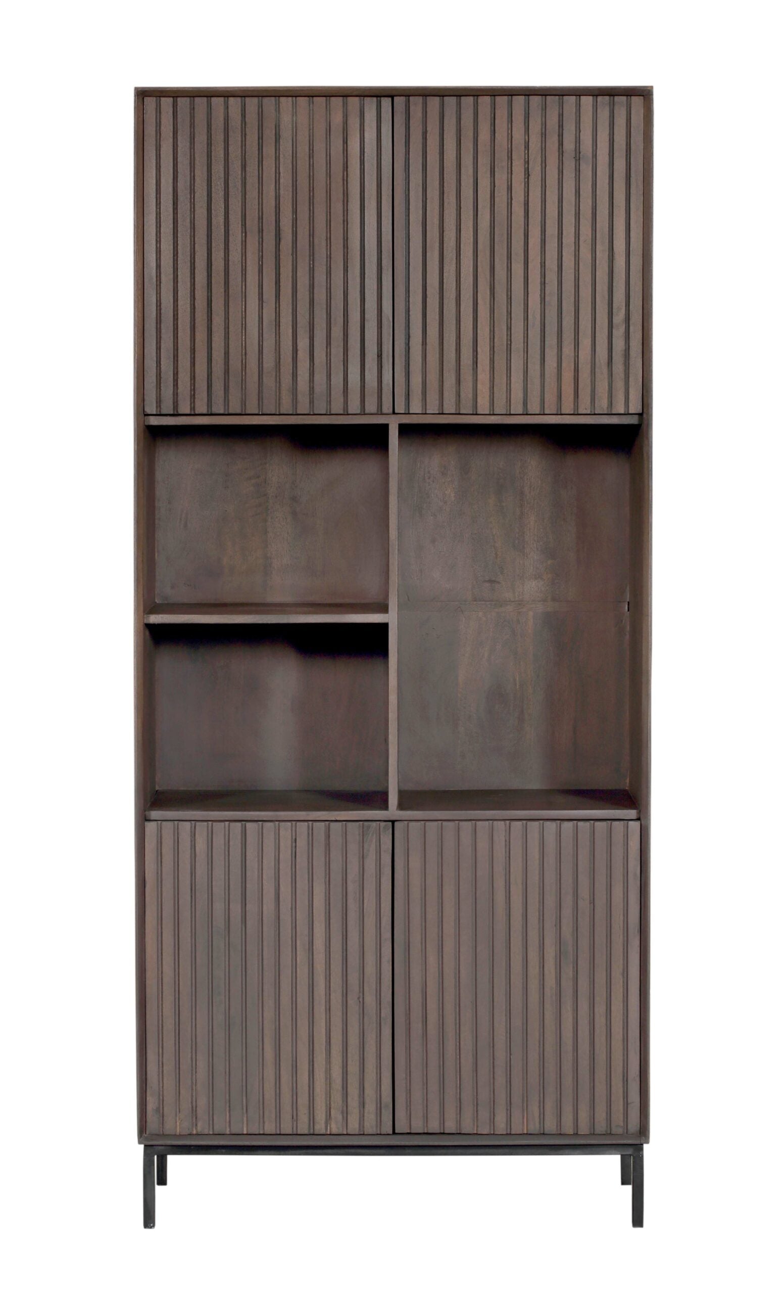 Vakkenkast Madison Walnut | 90 cm