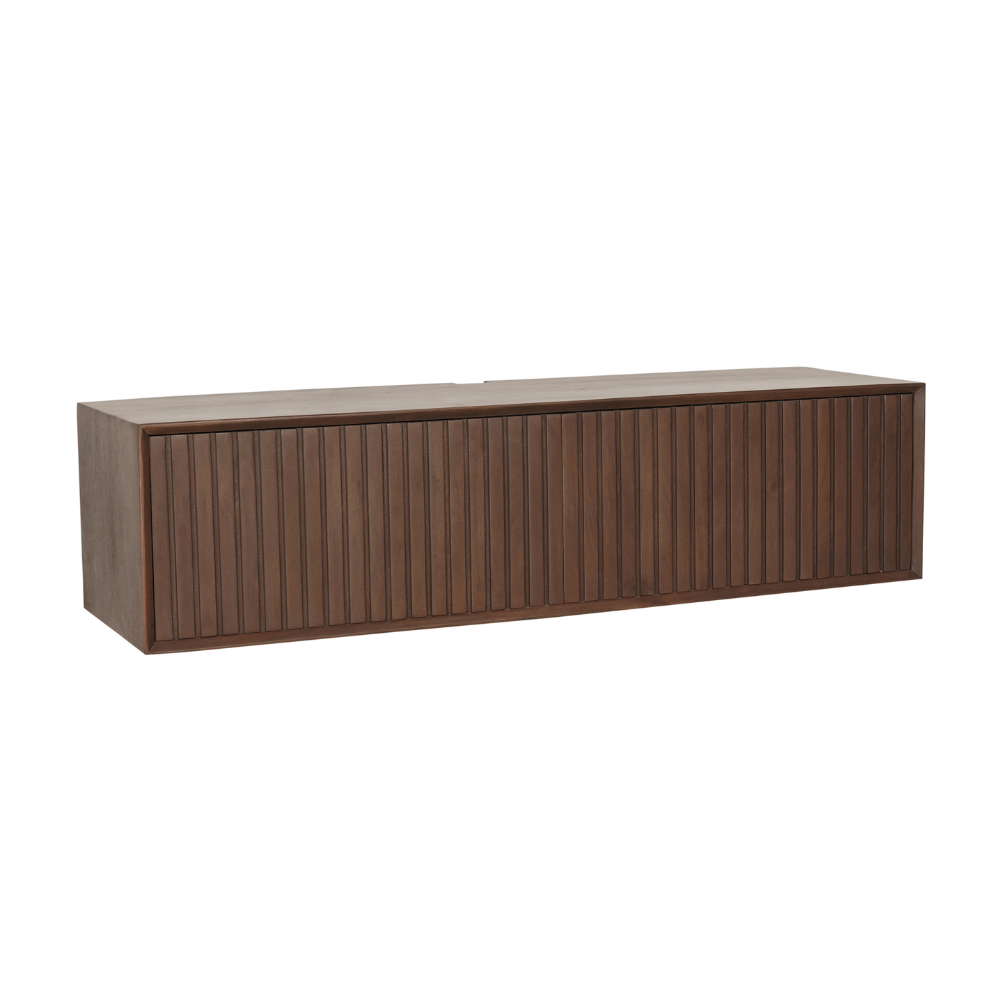 Zwevend tv meubel Madison Walnut | 120 cm