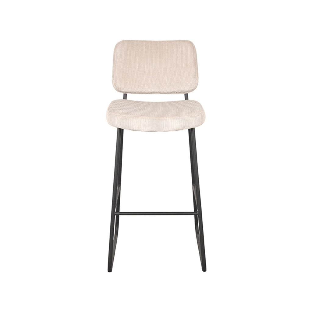 Barkruk Noah - Naturel - Ribcord - Zithoogte 78