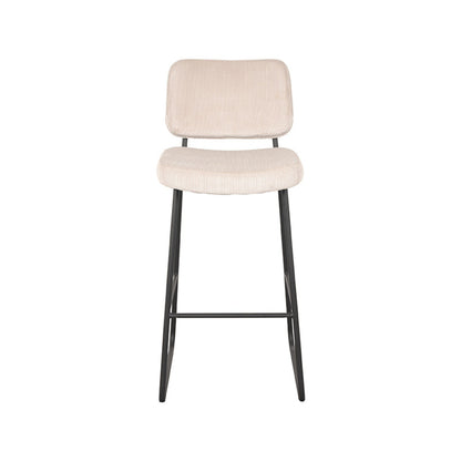 Barkruk Noah - Naturel - Ribcord - Zithoogte 78
