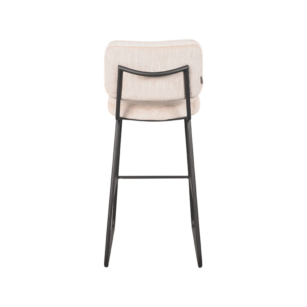 Barkruk Noah - Naturel - Ribcord - Zithoogte 78