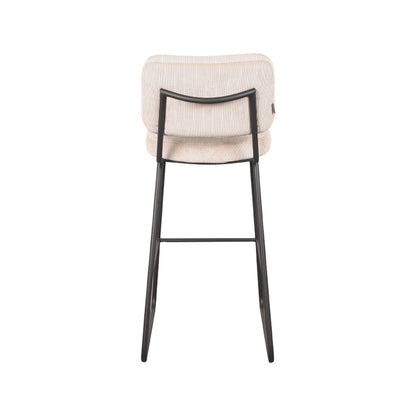 Barkruk Noah - Naturel - Ribcord - Zithoogte 78