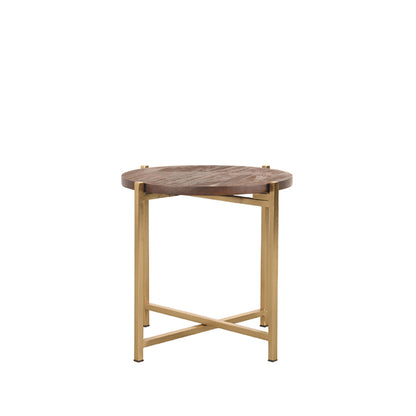 Bijzettafel Dox - Espresso - Mangohout