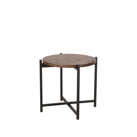 Bijzettafel Dox - Espresso - Mangohout