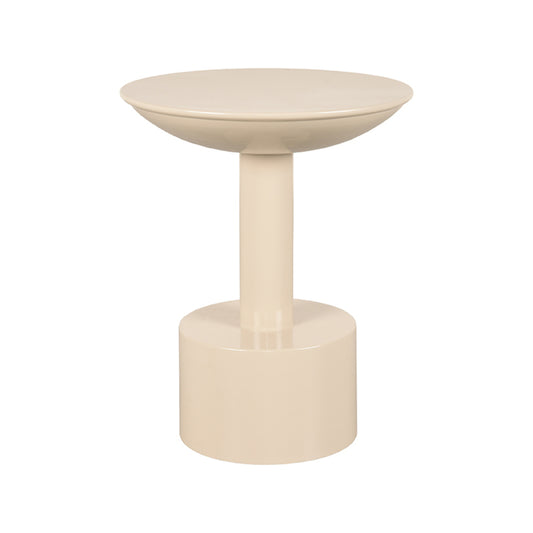 Bijzettafel Rif - Beige - Metaal