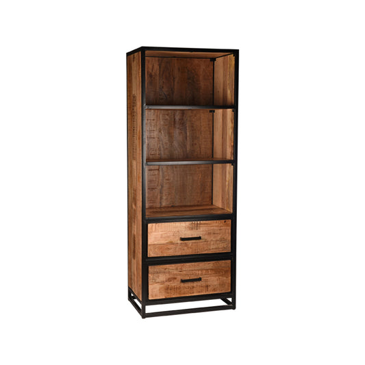 Boekkast Tampa - Rough - Mangohout