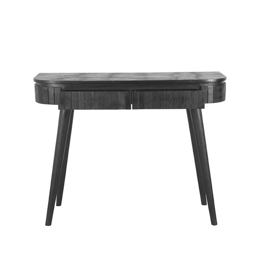 Bureau Nils - Zwart - Mangohout