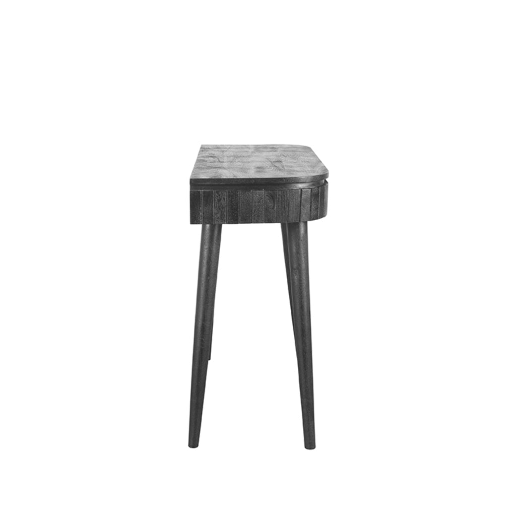 Bureau Nils - Zwart - Mangohout