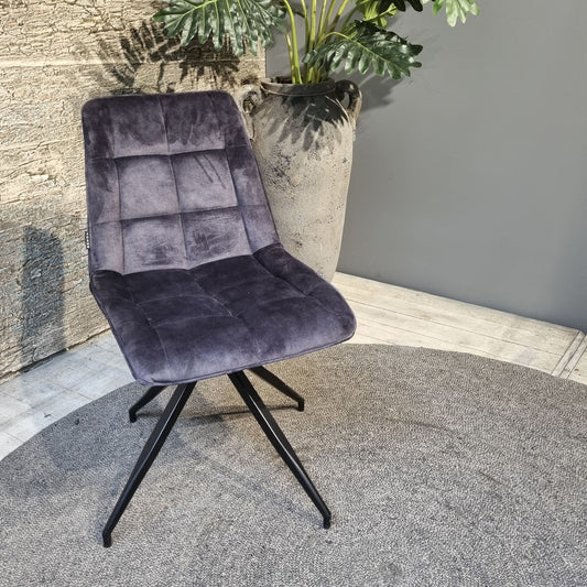 Dining Chair Sandy Adore Dark Grey