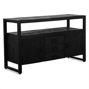 Dressoir Britt Zwart met Laden en Deuren
