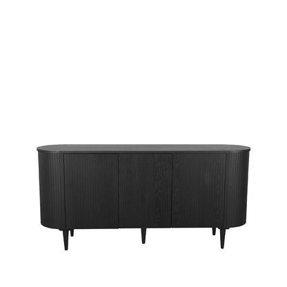 Dressoir Oliva - Zwart - Eiken