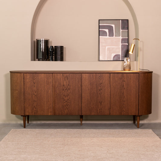 Dressoir Oliva - Walnoot - Eiken