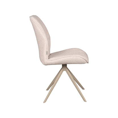 Eetkamerstoel Comfy - Naturel - Boucle