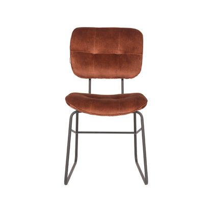 Eetkamerstoel Dez - Rust - Velours