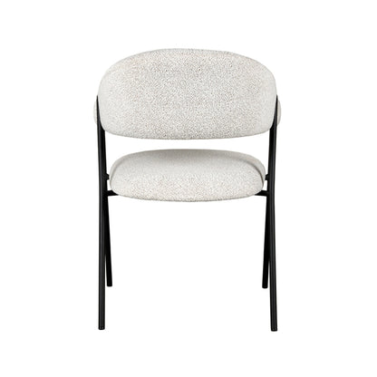 Eetkamerstoel Lowen - Ivory - Boucle