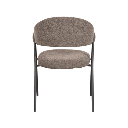 Eetkamerstoel Lowen - Bruin - Boucle