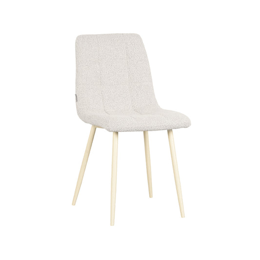 Eetkamerstoel Nino - Naturel - Boucle