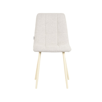 Eetkamerstoel Nino - Naturel - Boucle