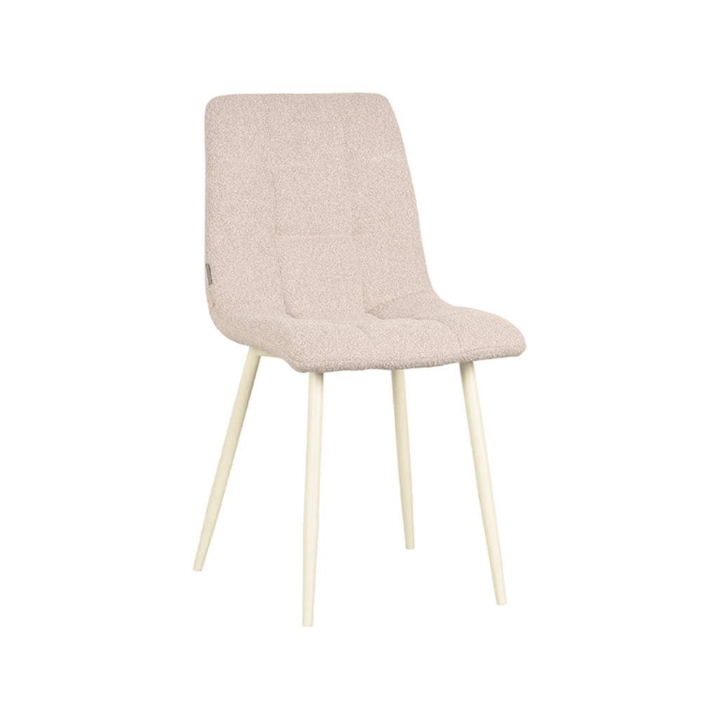 Eetkamerstoel Nino - Naturel - Boucle