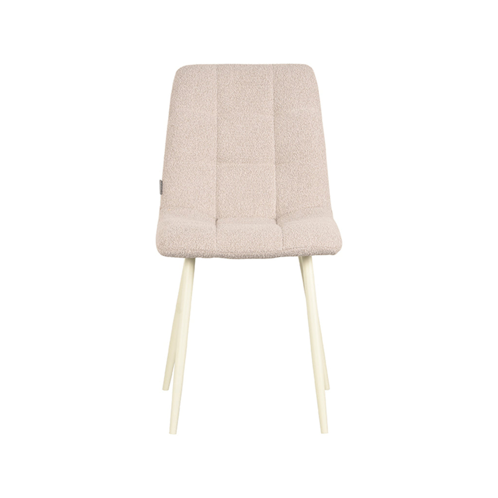 Eetkamerstoel Nino - Naturel - Boucle