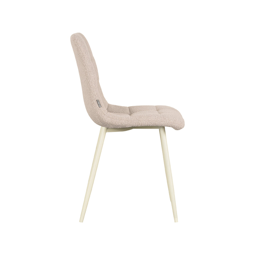 Eetkamerstoel Nino - Naturel - Boucle