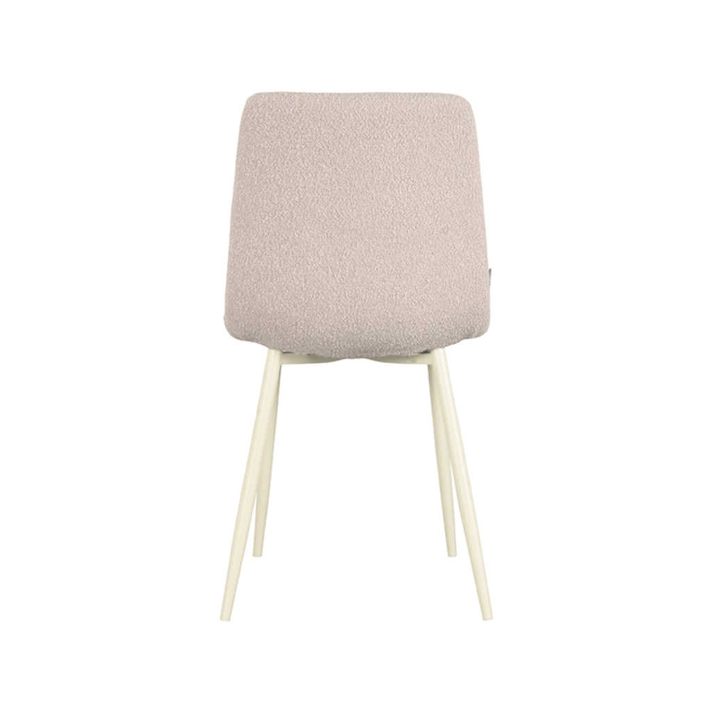 Eetkamerstoel Nino - Naturel - Boucle
